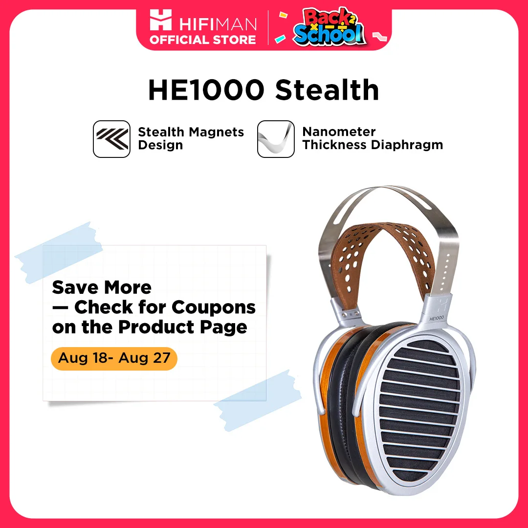 値下げ❣️❣️❣️HIFIMAN HE1000 ステルスマグネットプレーナ Amazon.co.jp: HIFIMAN HE1000 ステルスマグネット平面磁気フル