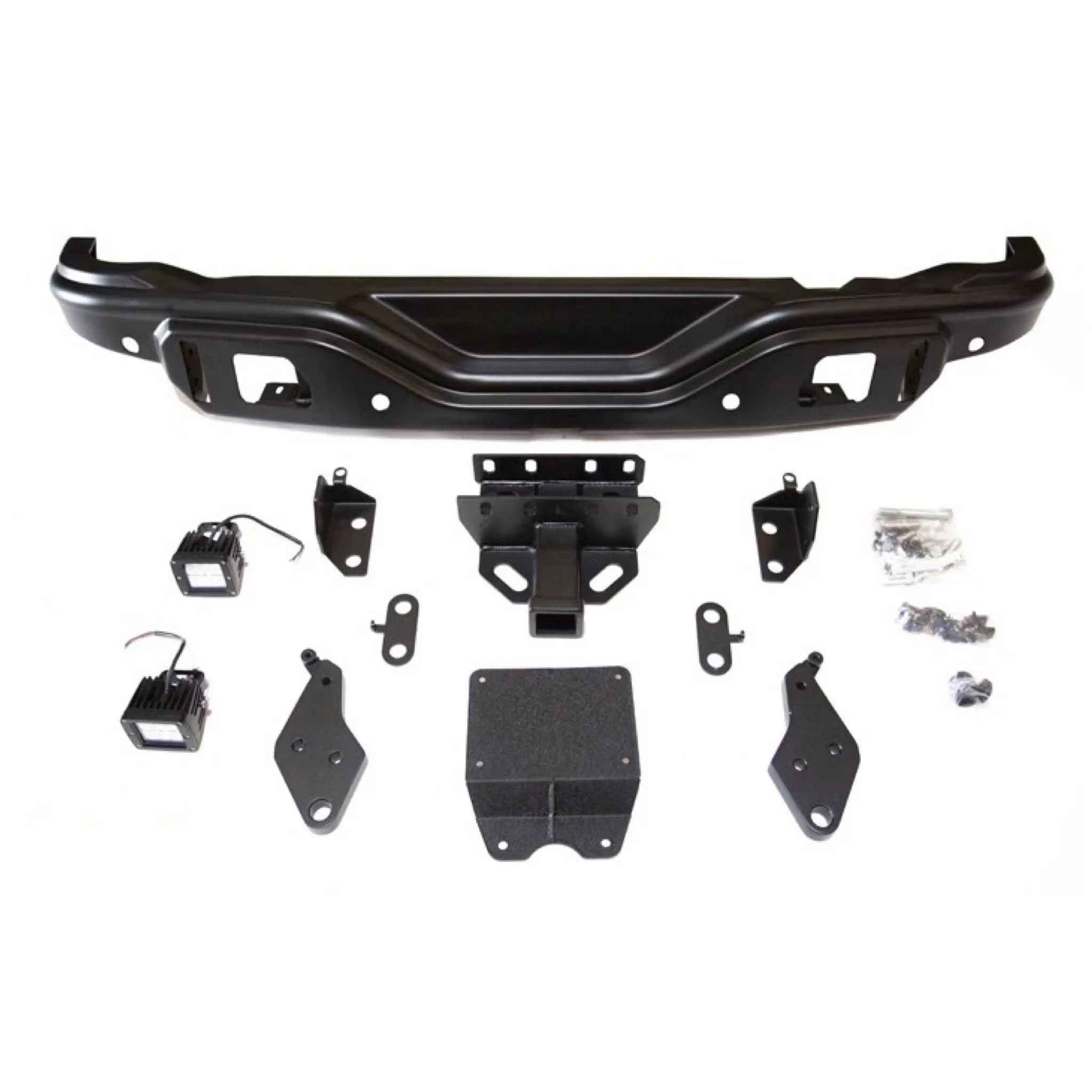 

Steel Rear Bumper with 2pcs Work Led Light Hook for Bronco 2021-2023