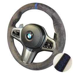 Copertura per volante in pelle scamosciata premium