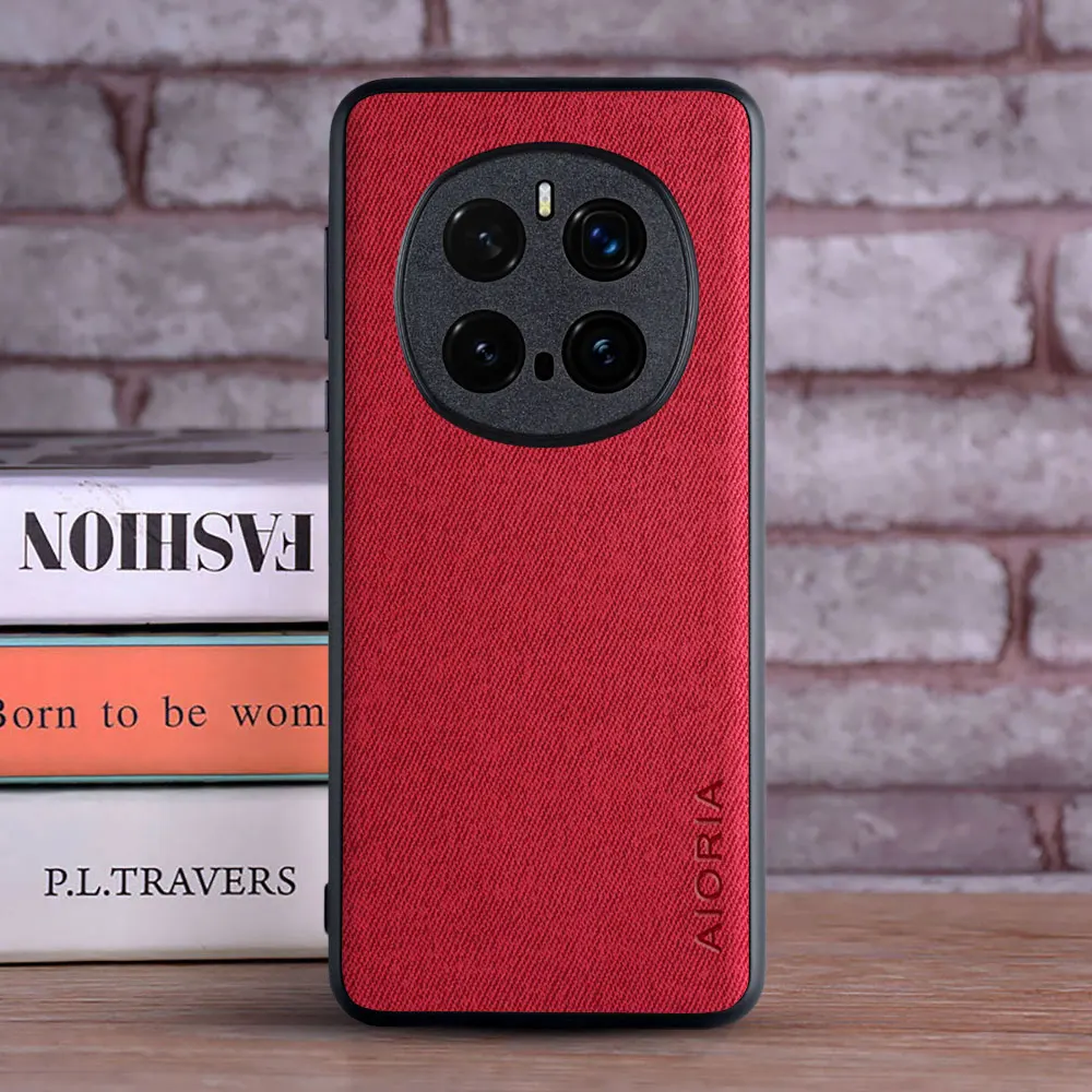 Luxury Textile Leather Phone Case Cover - Premium Coque and  Design