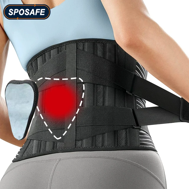 Back Brace Breathable Back Support Belt Men Women Lower Back Pain Relief  for Work , Anti-skid Lumbar Support with 16-hole Mesh - AliExpress