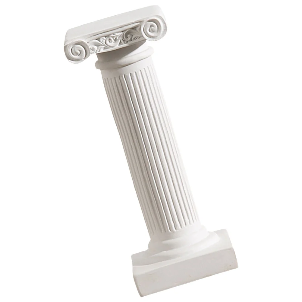 

Roman Pillar Candle Holder Greek Columns Roman Pillar Statue Mini Resin Classic Greek Statues Candlestick Candelabra