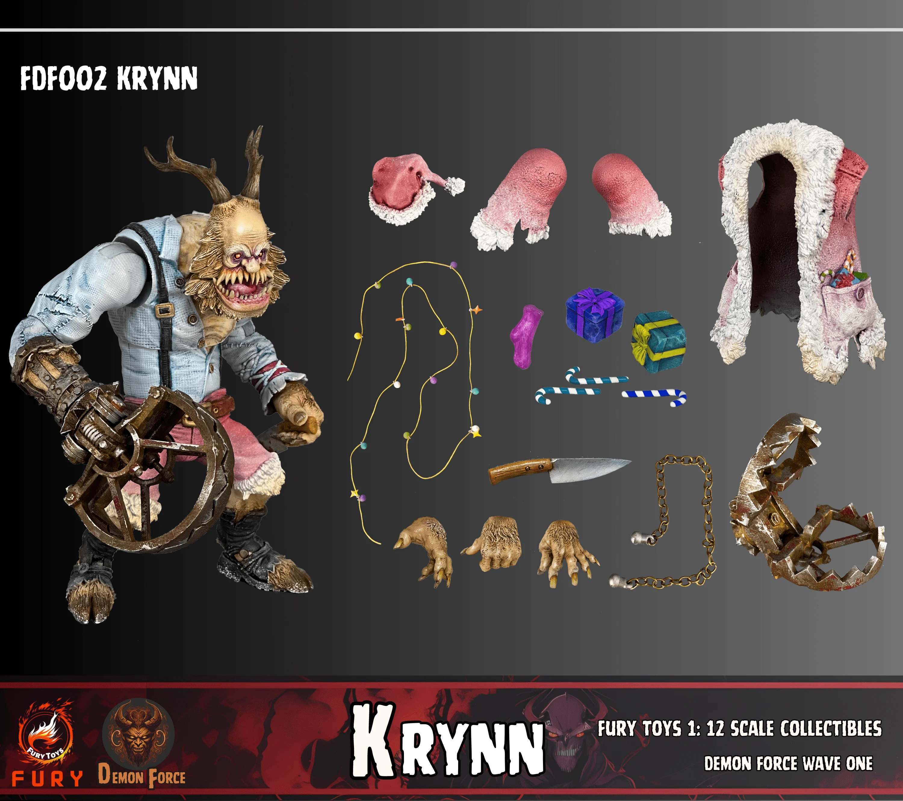 Fury Toys Devil Power KRADEN 1/12 アクションフ Fury Toys Devil Power KRADEN 1/12 アクションフ フィギュア
