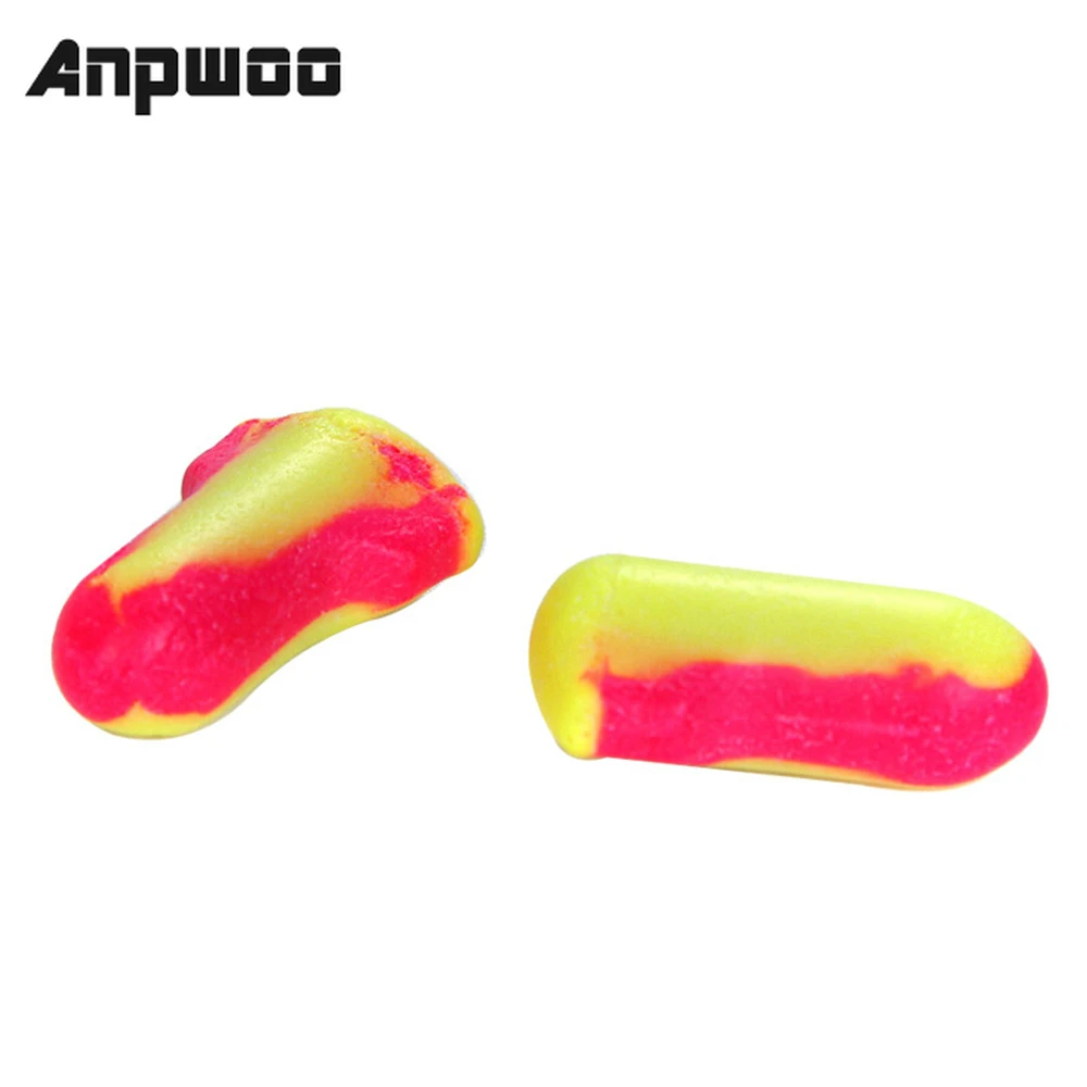 

ANPWOO 10 пар затычек для ушей высококачественные пенопластовые затычки для ушей с защитой от шума затычки для ушей аксессуары для безопасного труда
