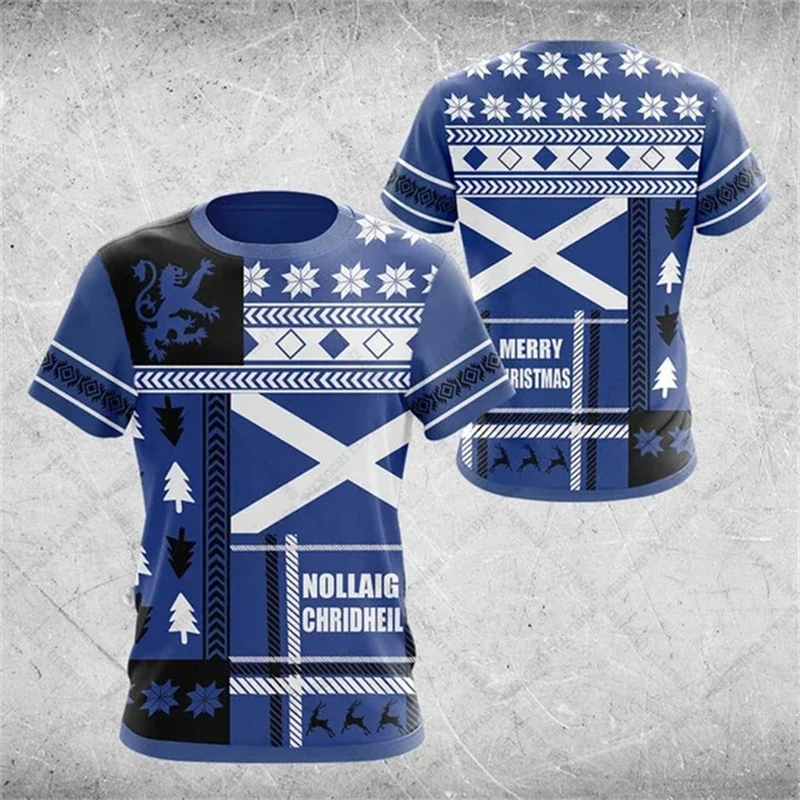 Silver Lake Scotland Flag T-Shirt – Scottish Alba Patriotic Tee, Grey, X-Large, Premium Cotton, Unisex Fit - View #10