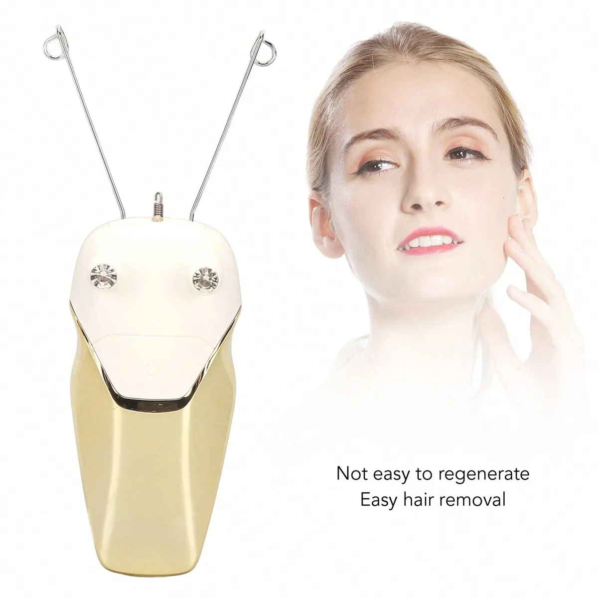 USB Rechargeable Facial Hair Remover Epilator for Women
