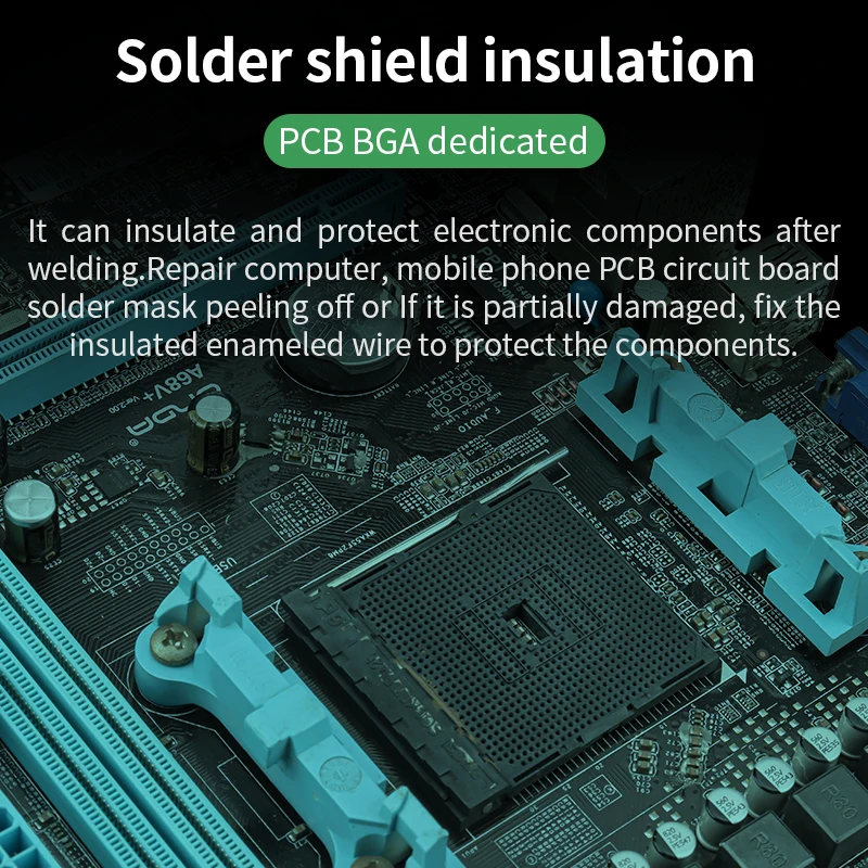 鉛フリー液滴マスク,3s,PCB,bga回路基板用接着剤,絶縁保護