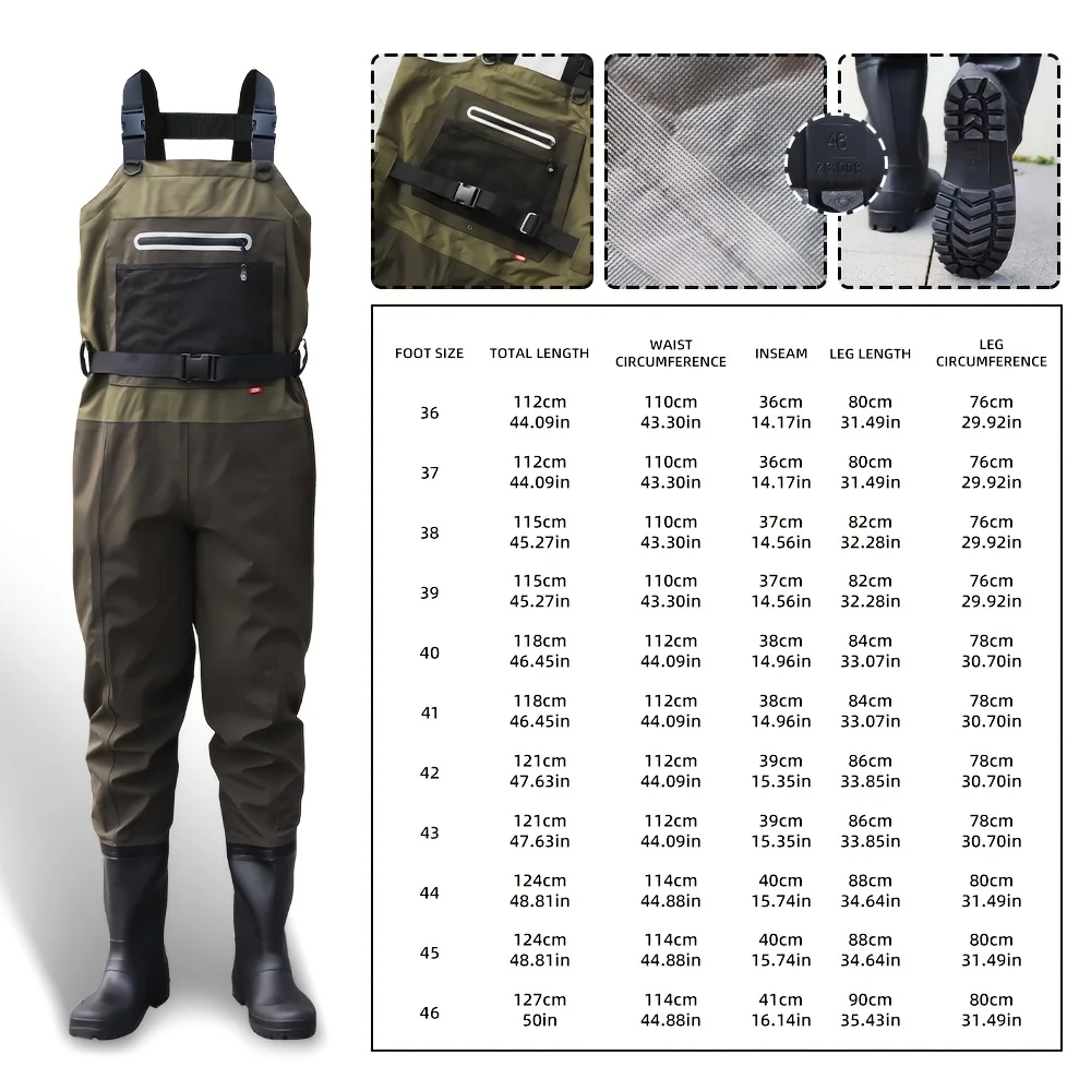 Zyzhe waders, 1 for fishing