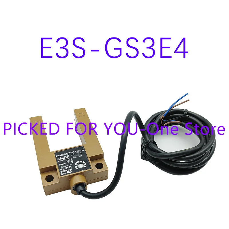 

New E3S-GS3E4 NPN NO E3S-GS3B4 PNP NO photoelectric switch sensor metal housing
