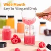 Glass Shot Bottles Wide Mouth 60 ml Small Glass Bottles Travel Mini Clear Jars,2 oz 1