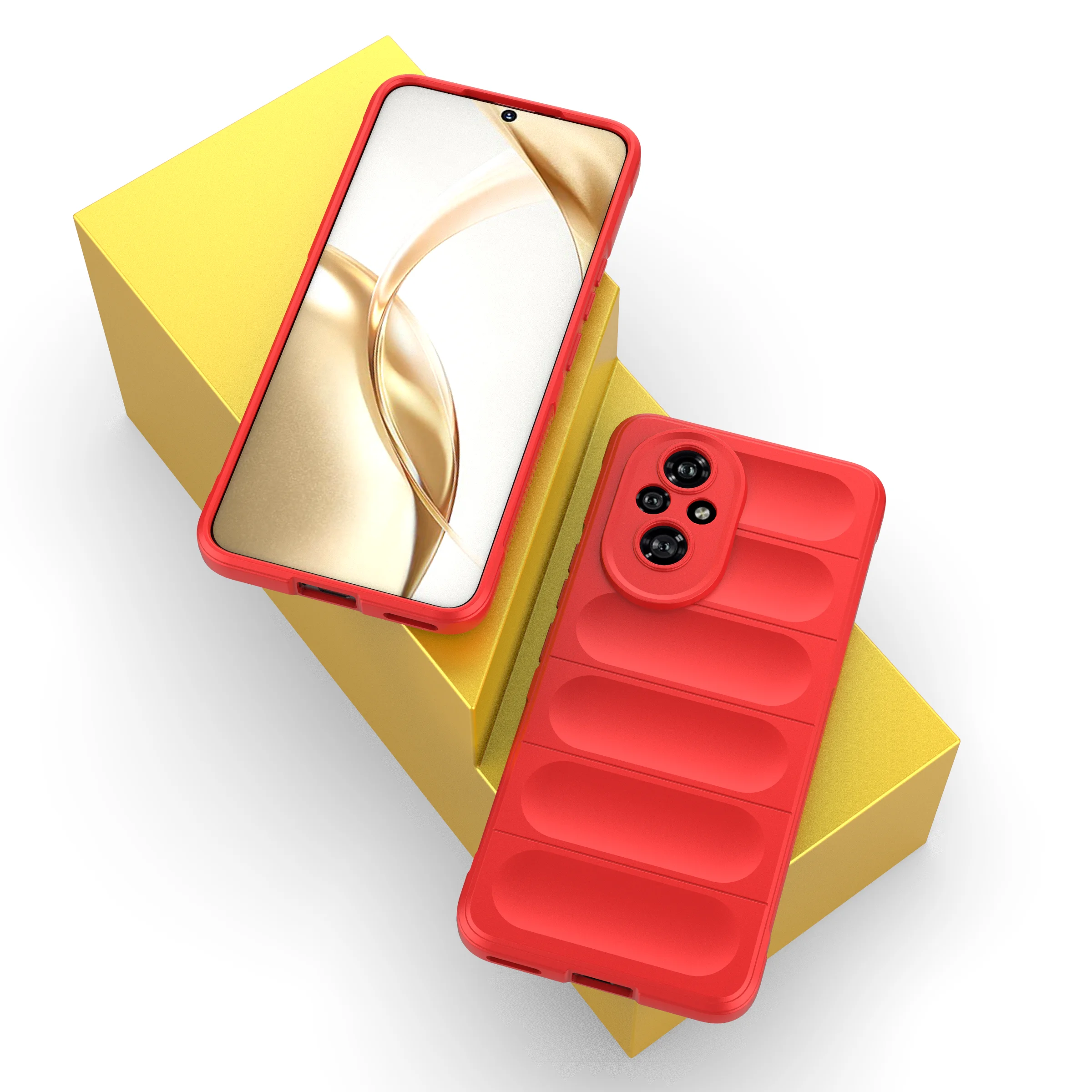 Premium Liquid Silicone Non-Slip Protective Bumper Case - Fashion Classic Design