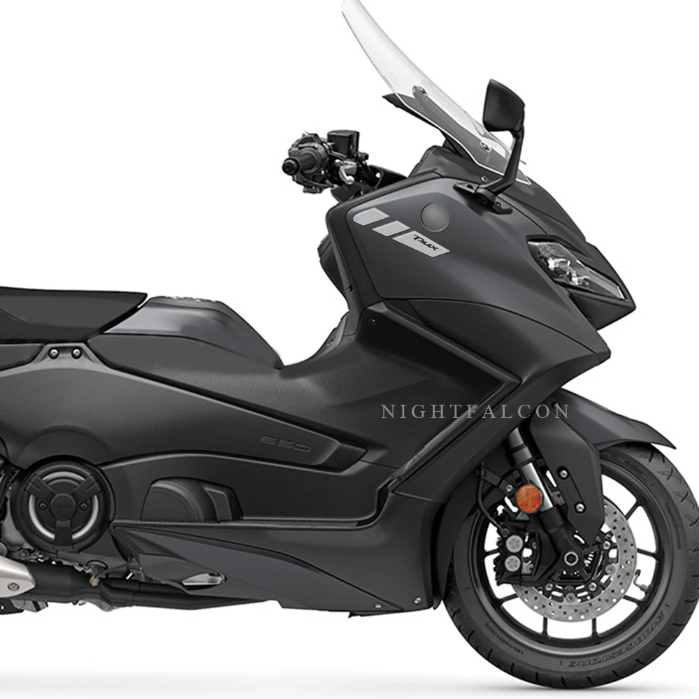 For yamaha tmax 560 2022 Central pedal protection Sticker 3D Tank pad Stickers Oil Gas Protector Cover Decoration