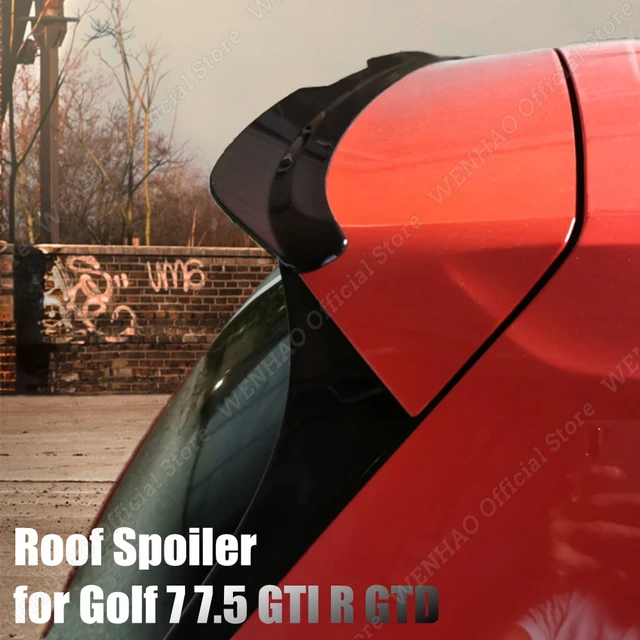 Rear Roof Spoiler Wing For VW Golf 6 7 7.5 VI VII MK6 7 7.5 GTI