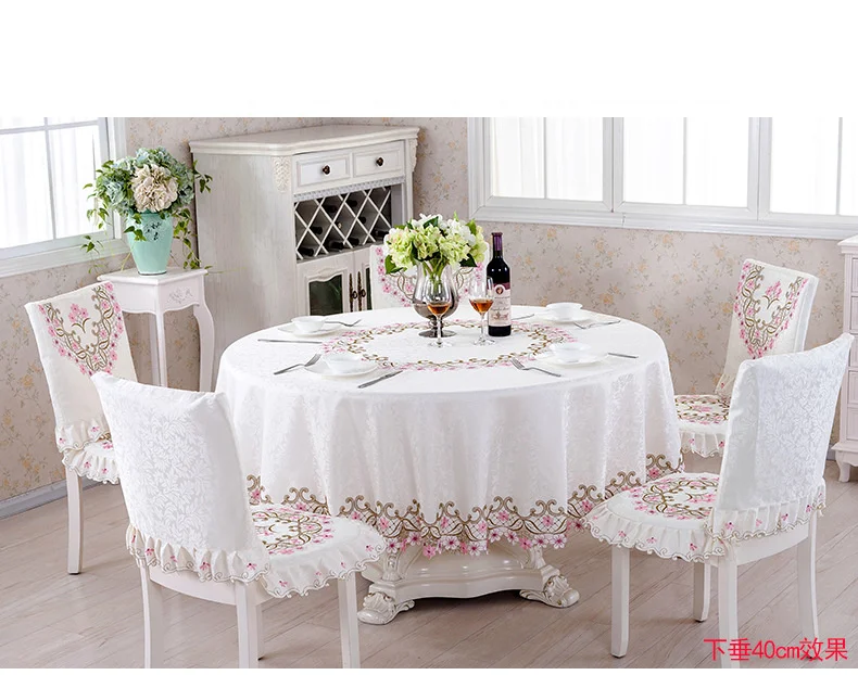 INS polyester soffbordsduk, matbordsduk, stolsdyna, stolsöverdrag, duk, dammtät duk,_voghion.com