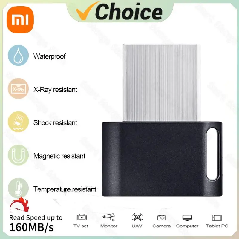 Xiaomi Mini Usb Flash Drive Pen Drive 512Gb Usb3.0 Pendrive 256Gb Flash Memory Stick Con Portachiavi 128Gb U Disk Regali Creativi