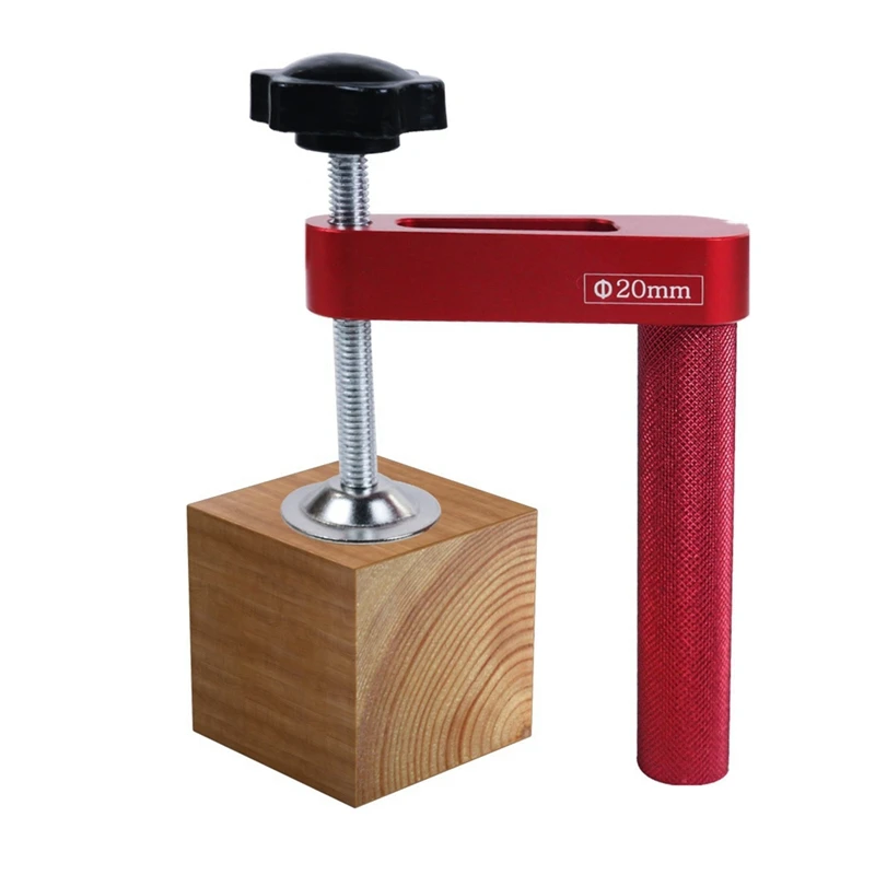 Woodworking Quick Acting Hold Down Clamp,Woodworking Bench Dog Clamp Fast Fixed Clip Tools For 20MM Holes Easy Install