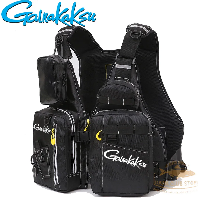 

2023 New Unisex Outdoor Surf Swimming Vest High Buoyancy Fishing Life Jacket Multiple Pockets Detachable Vest Fishing Life Vest