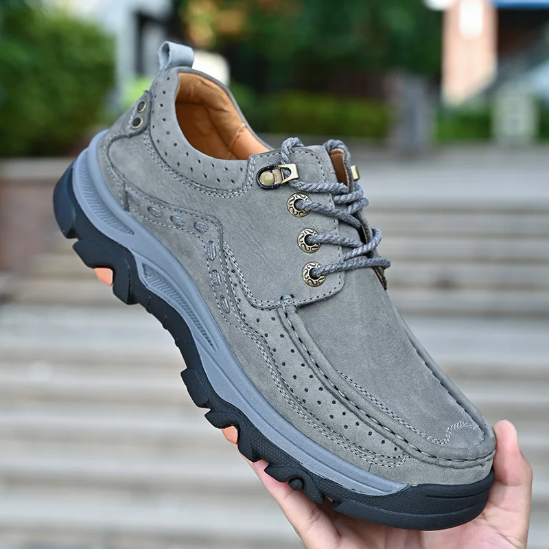 أحذية رجال الأعمال الرسمية الجديدة غير الرسمية - طبقة علوية من الجلد ناعمة ومريحة داخلية مع نعل مبطن وأحذية مداس غير قابلة للانزلاق