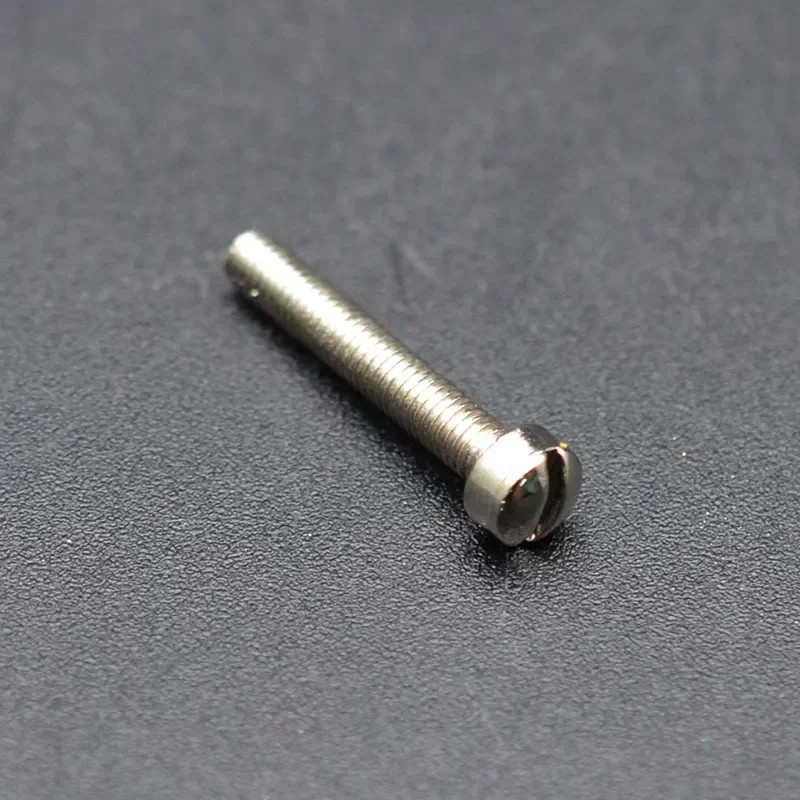 100pcs Electric Guitar Humbucker Pickup Polepiece Pole Screws 18mm Length 3mm Diameter