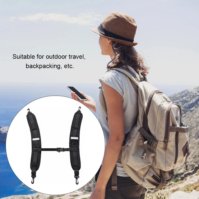 Bassdash Backpack Straps Replacement Adjustable Padded Shoulder Straps for  Backpack Dry Bag