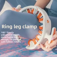 Round Ring Leg Massager Anticellulite Full Body Massage Roller for Neck Shoulder Abdominal Muscle Slimming Massage Tool