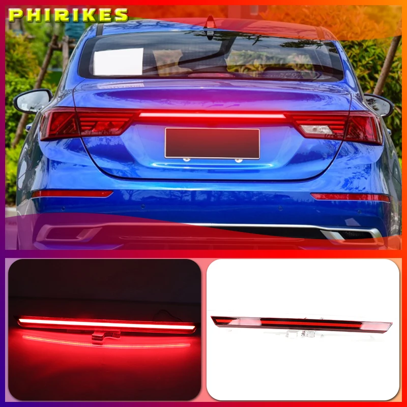 

Задний бампер, задний фонарь багажника для KIA K3 Cerato 2019 2020, светодиодный задний фонарь, отражатель, стоп-сигнал Предупреждение ющий сигнал, противотуманная фара для вождения