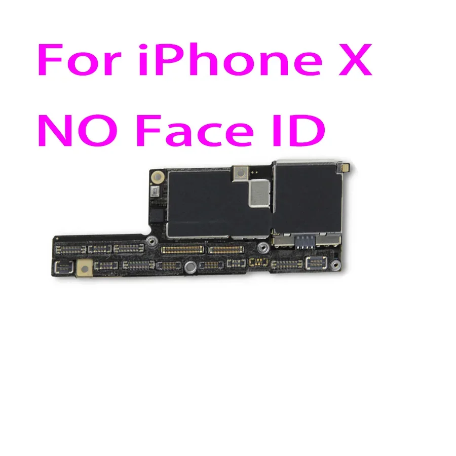 Original Motherboard For Iphone X 64gb With Face Id Unlocked
