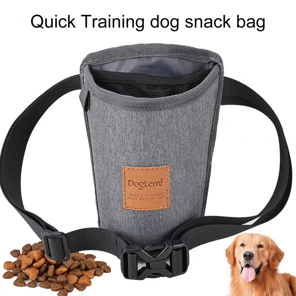 

Convenient Dog Treat Pouch 3D Shape Dog Training with Poopbag Dog Training Food Storage Bag