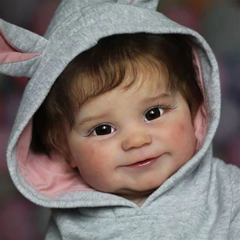 NPK 24inch Finished Reborn Doll Maddie Already Painted Kits Very