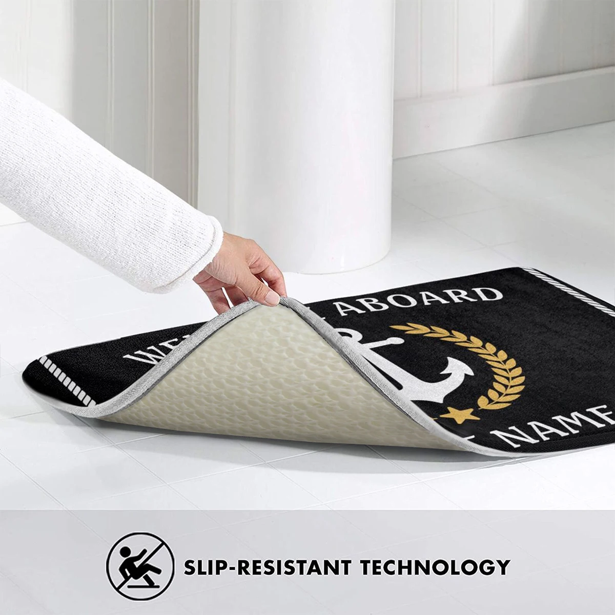 black bai's anchor nautical door mats kitchen mats soft bathroom hallway furniture hallway entrance door floor mat non slip mat door mat carpet mat