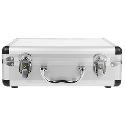 Aluminum Briefcase Lock Silver Aluminum Briefcase Men Or Women Tool Storage Box Foam Travelers Luggage Craftsman Travel Cash