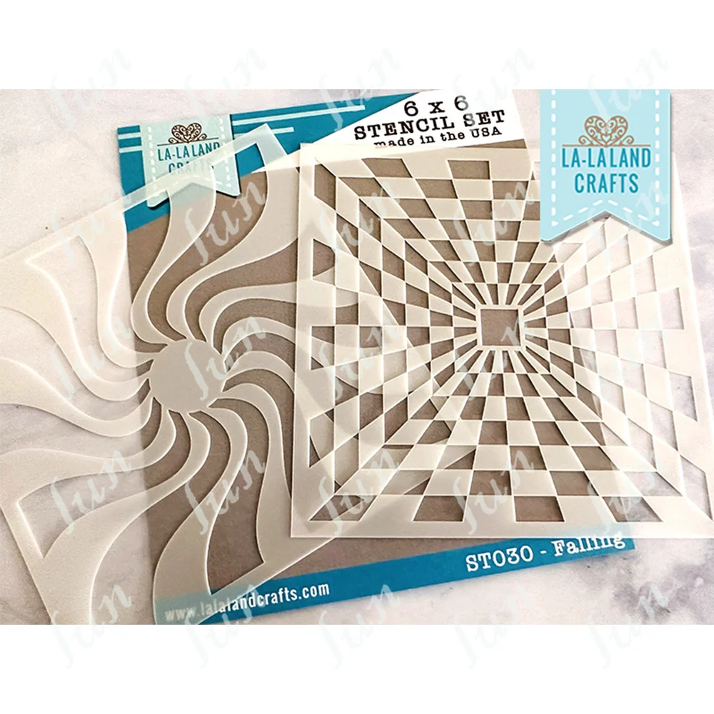 

Falling Stencil Set Layered Stencils for Scrapbooking Photo Album Embossing Diy Making Paper Cards Coloring Diary Crafts Decor