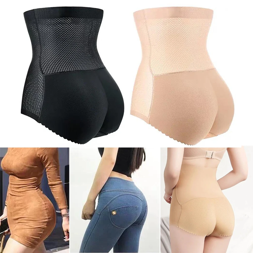 

Sexy Women Butt Lifter Lingerie Fake Ass Brief Hip Up Padded Seamless High Waist Butt Hip Enhancer Shaper Panties Body Shapers