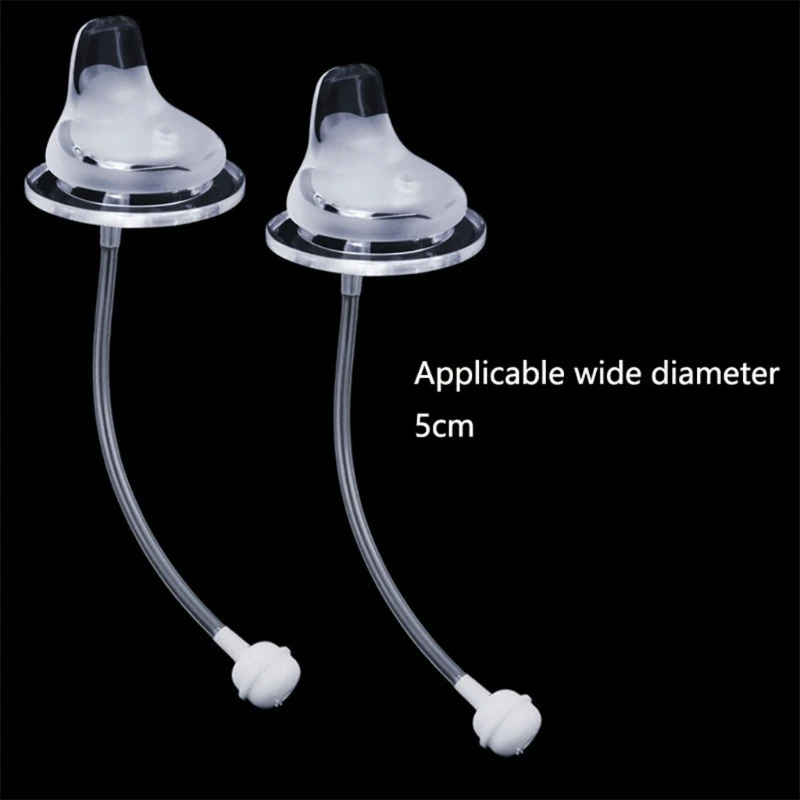 Baby Soft Safety Silicone Pacifier silicone pacifier Duckbill Nipple Natural Flexible Replacement for Wide Mouth Milk Bottle Accessories