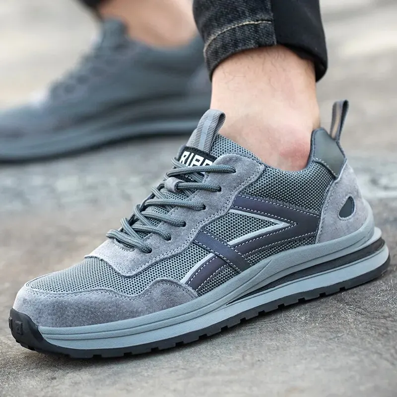 Stivali Sicurezza Punta Acciaio Stivali Da Lavoro Sicurezza Uomo - Foto 10