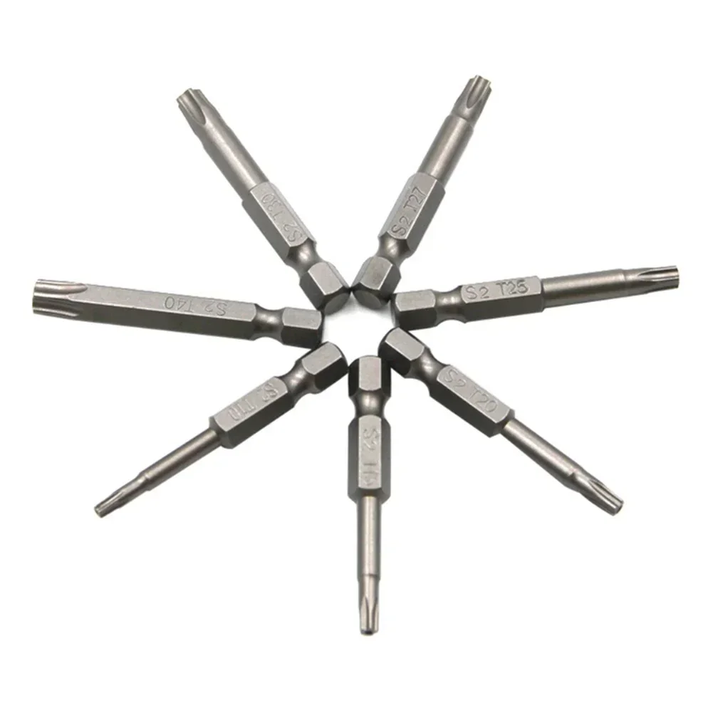 Sourcing Map T10 Torx-Bits, 50 Mm, Magnetisch, S2-Stahl – Für Schraubendreher & Bohrmaschinen