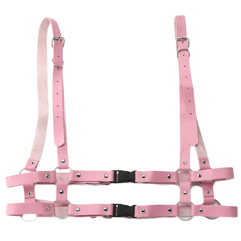 

Women Sexy Belt PU Leather Women Body Bondage Cage Sculpting Harness Waist Strap