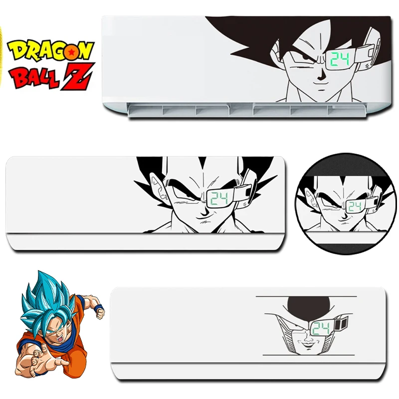 Dragon Ball Son Goku Cartoon Klimaanlage Aufkleber Anime Vegeta Frieza PVC Wasserdichte Wand Aufkleber Kinder Schlafzimmer Dekor Geschenk - AliExpress 26