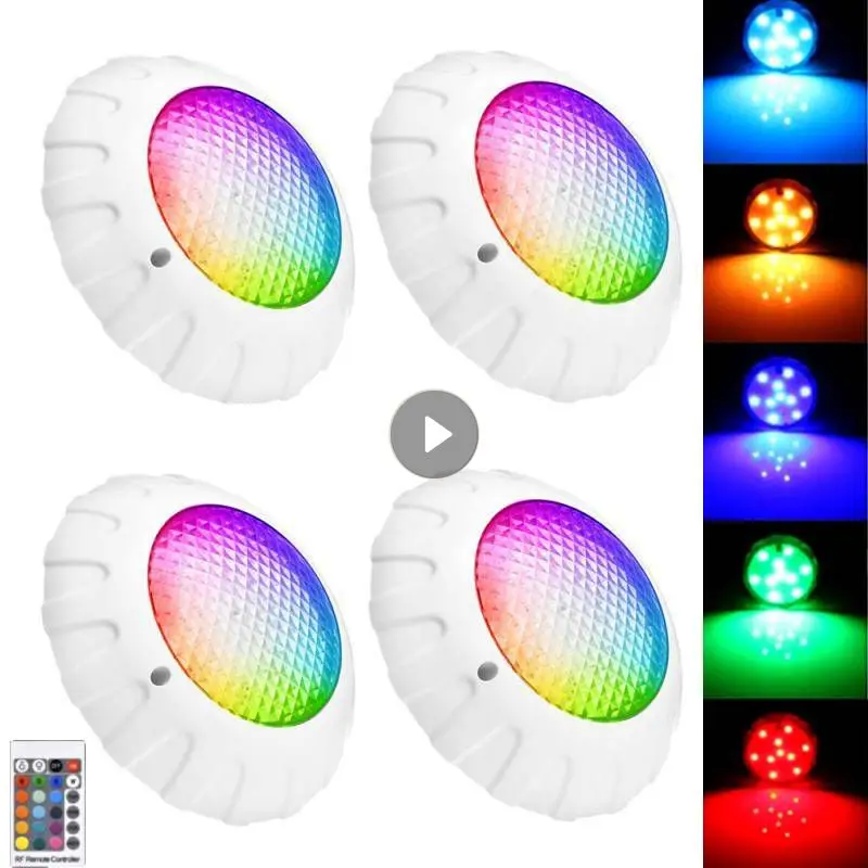 Swimming Pool Lights Underwater Ambient Light Wireless Remote