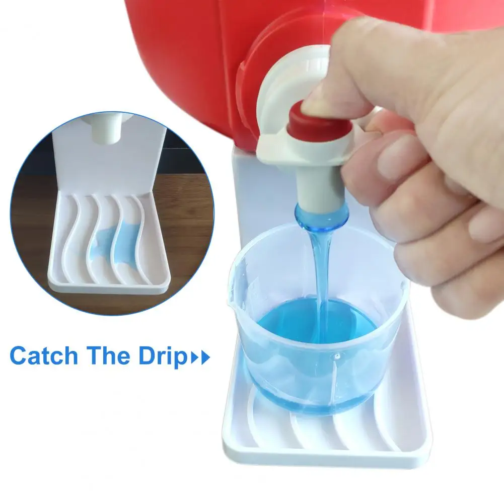 Sturdy Detergent Bottle Stand Sturdy Laundry Detergent Cup Holder Organize  Catch Drips with This Fabric Softener