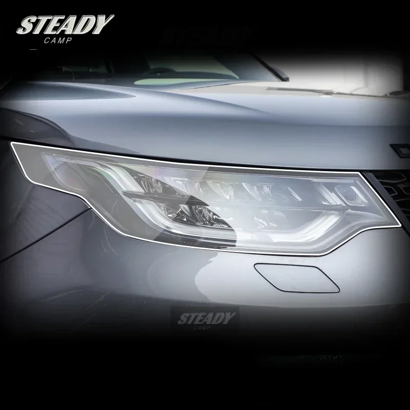 

Для Land Rover Discovery 5 2020-2022 2023Car внешняя фара от царапин ТПУ Защитная пленка для ремонта от царапин аксессуары