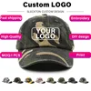 SLECKTON Custom Logo Baseball Cap Unisex Summer Camouflage Embroidery Design Brand Picture Print DIY Sun Hat for Men 1