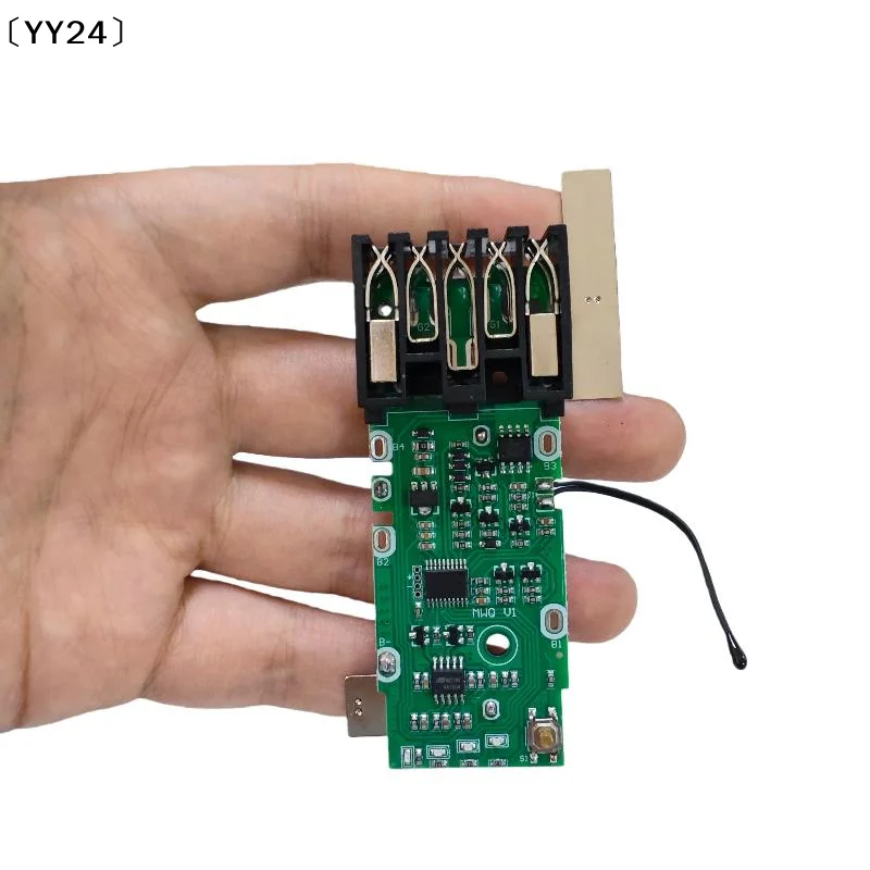 1Pcs DIY 액세서리 M18 18V 3Ah 4Ah 5Ah 6Ah 리튬 이온 배터리 부품용 PCB 충전 보호 회로 기판〔YY24〕