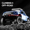 1:16 Full Scale All Terrain Off-Road Climbing RC Truck 4WD Shock Absorber Whole Car Light Group High Speed Remote Control Car 2