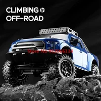 1:16 Full Scale All Terrain Off-Road Climbing RC Truck 4WD Shock Absorber Whole Car Light Group High Speed Remote Control Car 2