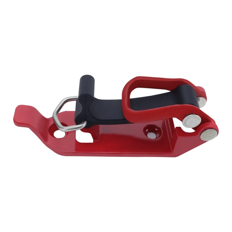 Zinc Alloy Bracket Buckle Fire Equipment Fixing Parts Roof Rack Tool Clip Buckle Rubber Pull Strap Multifunctional Clamp