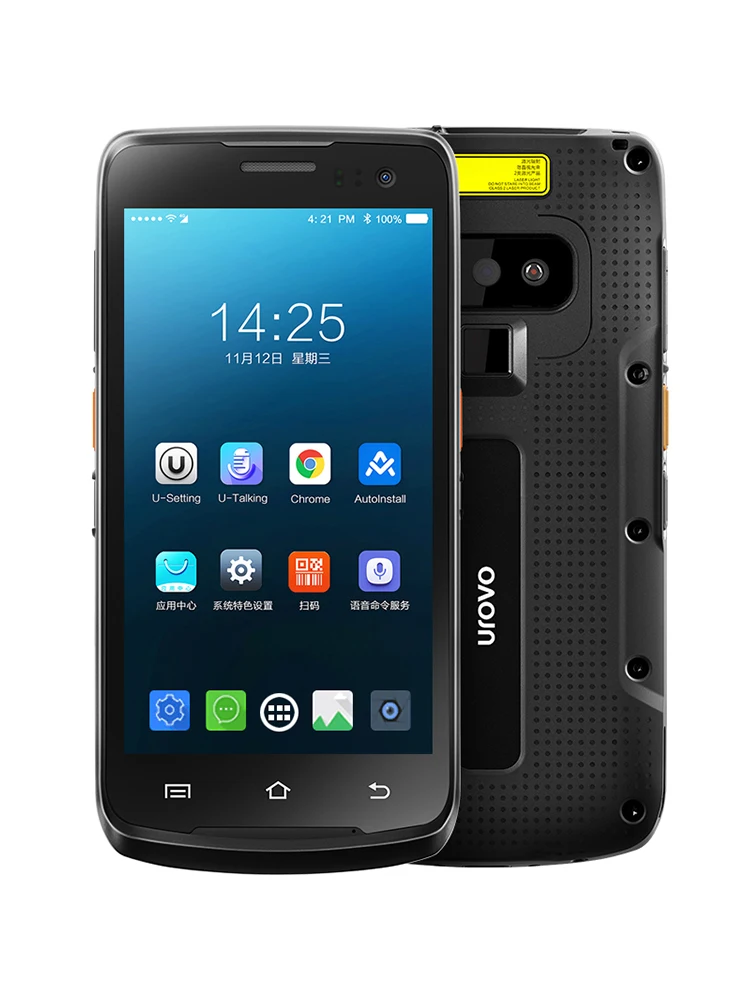 UROVO I6310 Android PDA Handheld Terminal NFC Data Collector with Bluetooth WiFi GPS 2D Barcode Scanner for ERP Express Universa