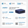 Beelink MINI S13 Mini PC Intel Twin Lake N150 16GB DDR4 500GB SSD Wifi6 1000M LAN Desktop Mini Computer VS Mini S12 Pro MINI S 3