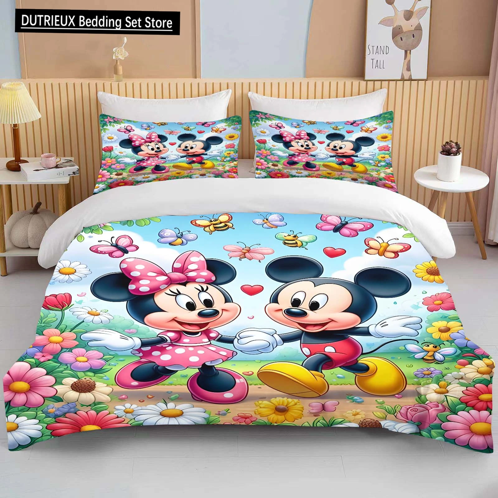 Mickey Minnie Bedding Set 3