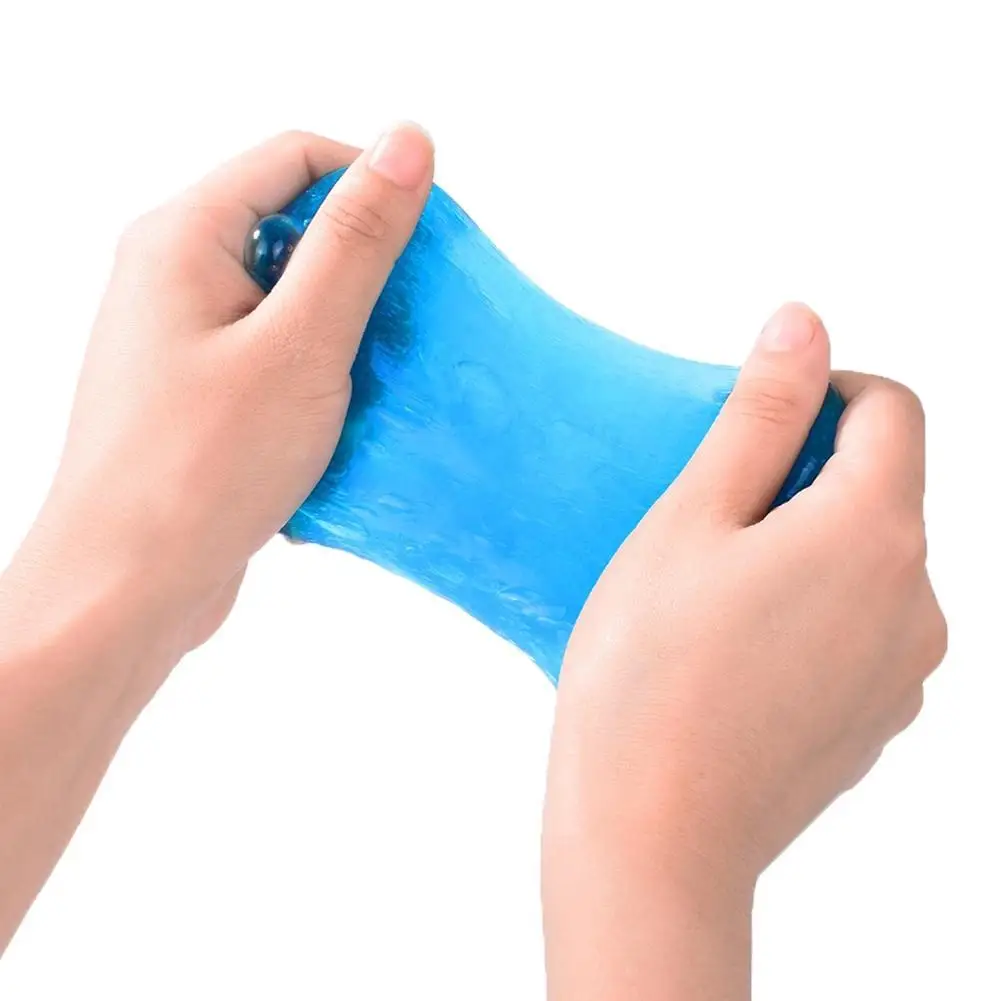 Car Interior Cleaning Gel Auto Interior Ornament Cleaning Adhesive Keyboard Dirt Remover Magic Dust Remover